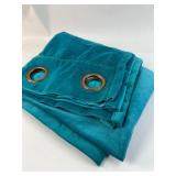 Pier 1 Imports Spruce Plush Velvet Curtain Panel