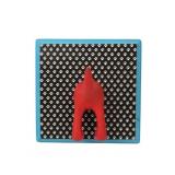 Pupcraft hand painted wood and rubber leash wall r