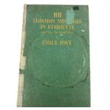 1939 Emily Post 101 Common Mistakes in Etiquette