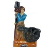 Old Mr. Boston Molly Pitcher U.S. Bicentennial Liq