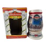 Budweiser 2001 Holiday Stein Holiday at the Capito