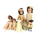 VTG Group of Seven Assorted Dolls