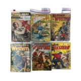 Lot of 6 Vintage Western and Classics Illustrated