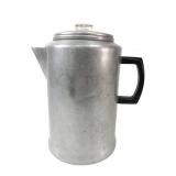 Vintage Aluminum 20-Cup Coffee Percolator