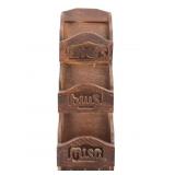 Wooden Letter Bill Misc Wall Organizer