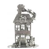 Seagull Canada Pewter Christmas House Figurine