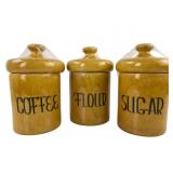 Holiday Designs Ceramic Kitchen Canister Set
