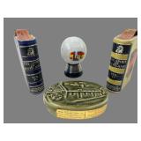 Rutherford Beneagles Campeny Decanters, 3.5"h