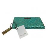 Kurt Geiger London Quilted Iridescent Zip Wallet