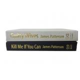 James Patterson First Edition Hardcover Books (2)