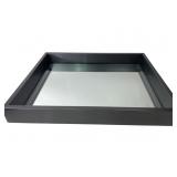 Hanging Mirror, Beveled Glass, 21x17"