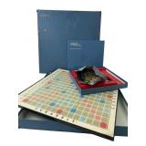 VTG Scrabble Deluxe Edition Crossword Game, c. 196