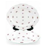 VTG Shelley Rosebud Fine Bone China Platter & Bowl