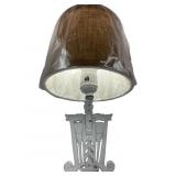 Cast Iron Style White Painted Wall Sconce Lamp