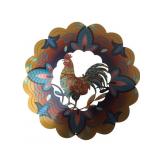 NIB Abizarch Rooster Wind Spinner, 12" Dia.