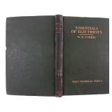 1913 W.H. Timbie Essentials of Electricity Book
