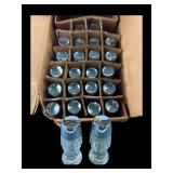 Set of 24 Pressed Glass Salt and Pepper Shakers