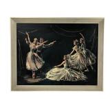 Cherie Signed Ballerina Print with Glitter Accent