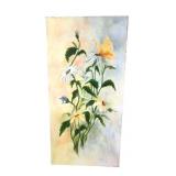 B.H. Looney Signed Floral Oil on Canvas