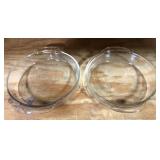 Fire-King Glass Round Baking Dishes, Pr.