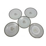 Noritake Blair Rose Porcelain Plates and Saucers
