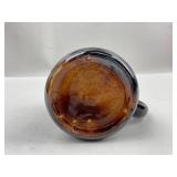 Bennington Potters Style Drip Glaze Stoneware Mug