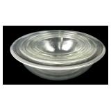 Pyrex Clear Glass Nesting Mixing Bowl Set
