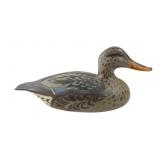 Vintage Plastic Hen Mallard Duck Decoy