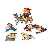 The Dolly Toy Co. Buckaroos Cowboy Pin-Ups
