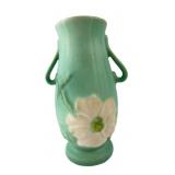 VTG Weller Pottery Dogwood Pattern Vase