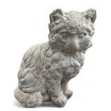 Cast Concrete Seated Cat Garden Statue