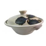 Hunt Signed Studio Pottery Steamer Pot