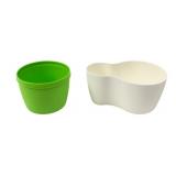 Tupperware Plastic Planter and Watering Pot Set