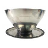 Oneida Custom 18/8 Stainless Steel Bowl and Tray