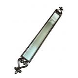 Fleur-de-Lis Scrollwork Beveled Wall Mirror