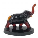 Boyd Glass Elephant Figurine, 1980
