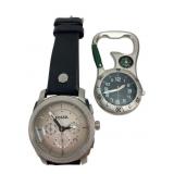 Fossil Chronograph and Woodland Creek Carabiner Wa