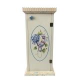 Pfaltzgraff Tea Rose Wooden CD Cabinet