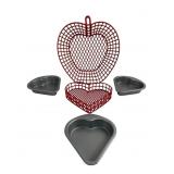 Farberware Heart-Shaped Baking Pans and Baskets