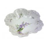 B.R.C. Voltaire Germany Porcelain Floral Bowl