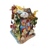 VTG Sugarplum Valley Four Seasons Ceramic Lighted