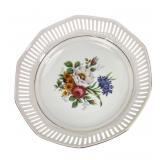 Schwarzenhammer Bavaria Reticulated Porcelain Bowl