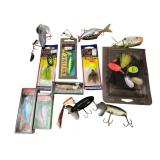 Rapala, Mepps, and Arbogast Fishing Lure Assortmen