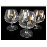 Napoleon Style Crown and N Monogram Brandy Snifter