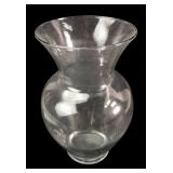Clear Glass Flared Rim Vase