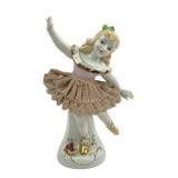 Japanese Porcelain Lace Ballerina Figurine