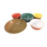 McCoy Pottery and Assorted Ceramic Bowls