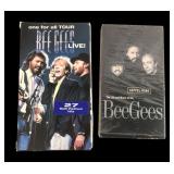 Bee Gees One For All Tour and Keppel Road VHS Set
