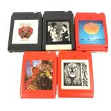 Santana 8-Track Tape Cartridge Collection, 5 Pcs