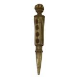 Carved Bone Sewing Awl or Bodkin